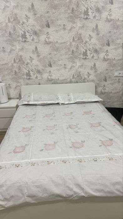 Кровать IKEA 140х180 с матрасом, отличного качества