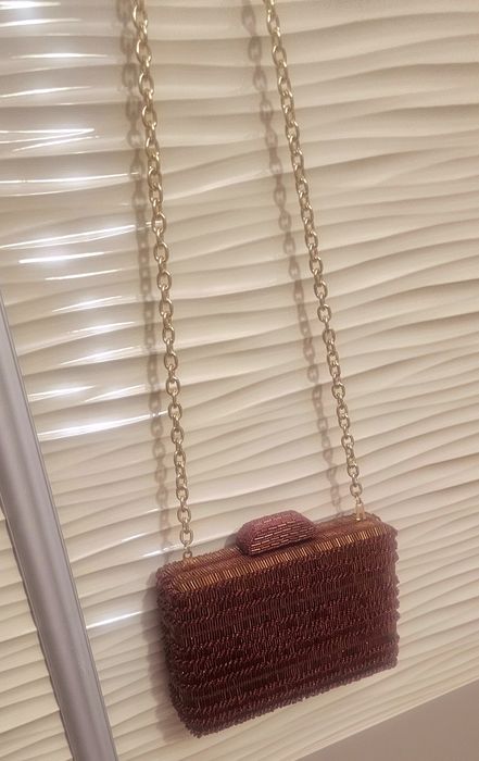 Дамски оригинален клъч на марката MALIPARMI.