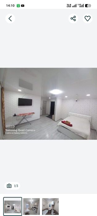 Сдам 1 комн квартиру люкс на 1000 мелочей 9000