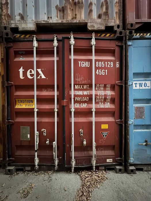 40 футовый морской контейнер 20-40-45 пустой