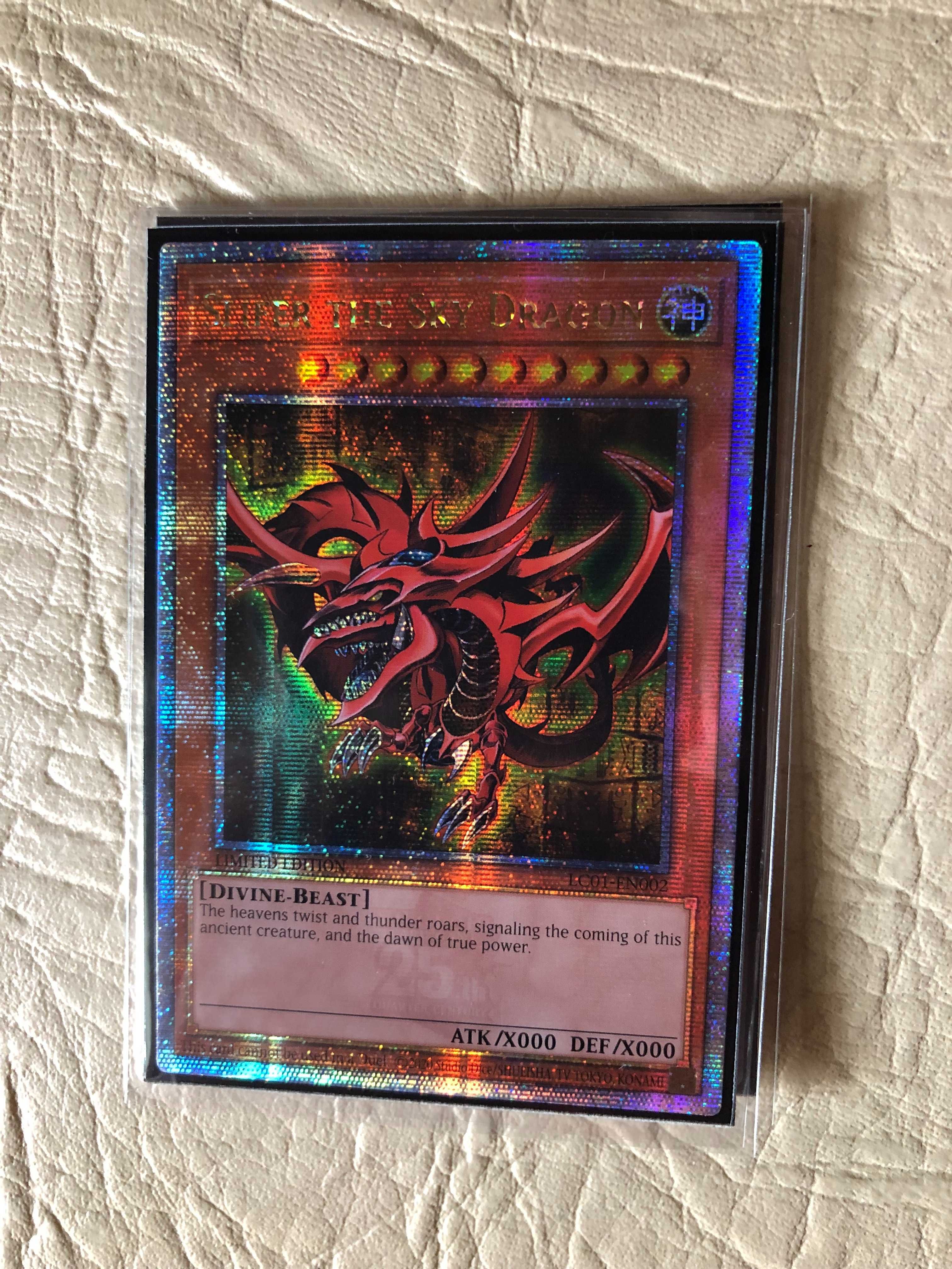 Yu Gi Oh God cards - Quarter Century Rarity