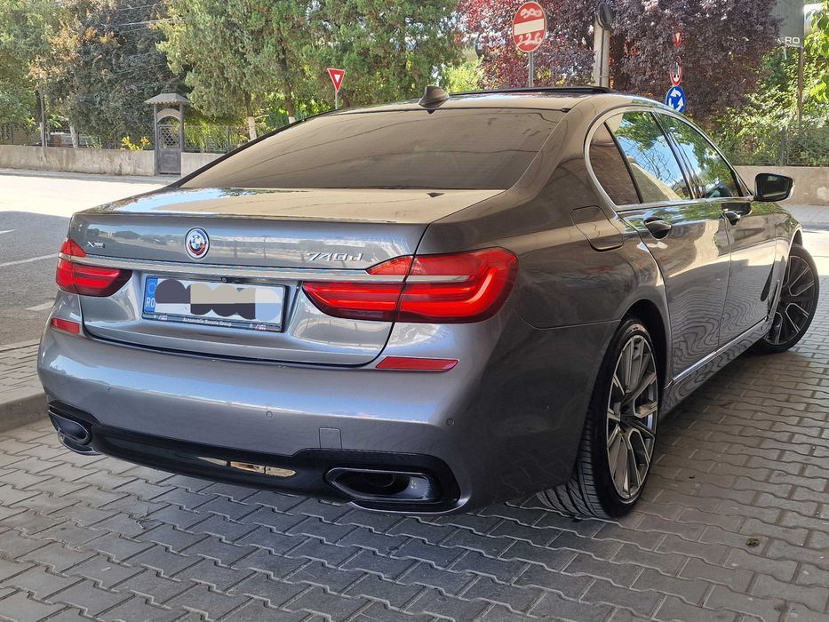 BMW 740Xd M-Pack, 140.000Km 2017,Laser,Parcare,Masaj,Tableta,Bowers