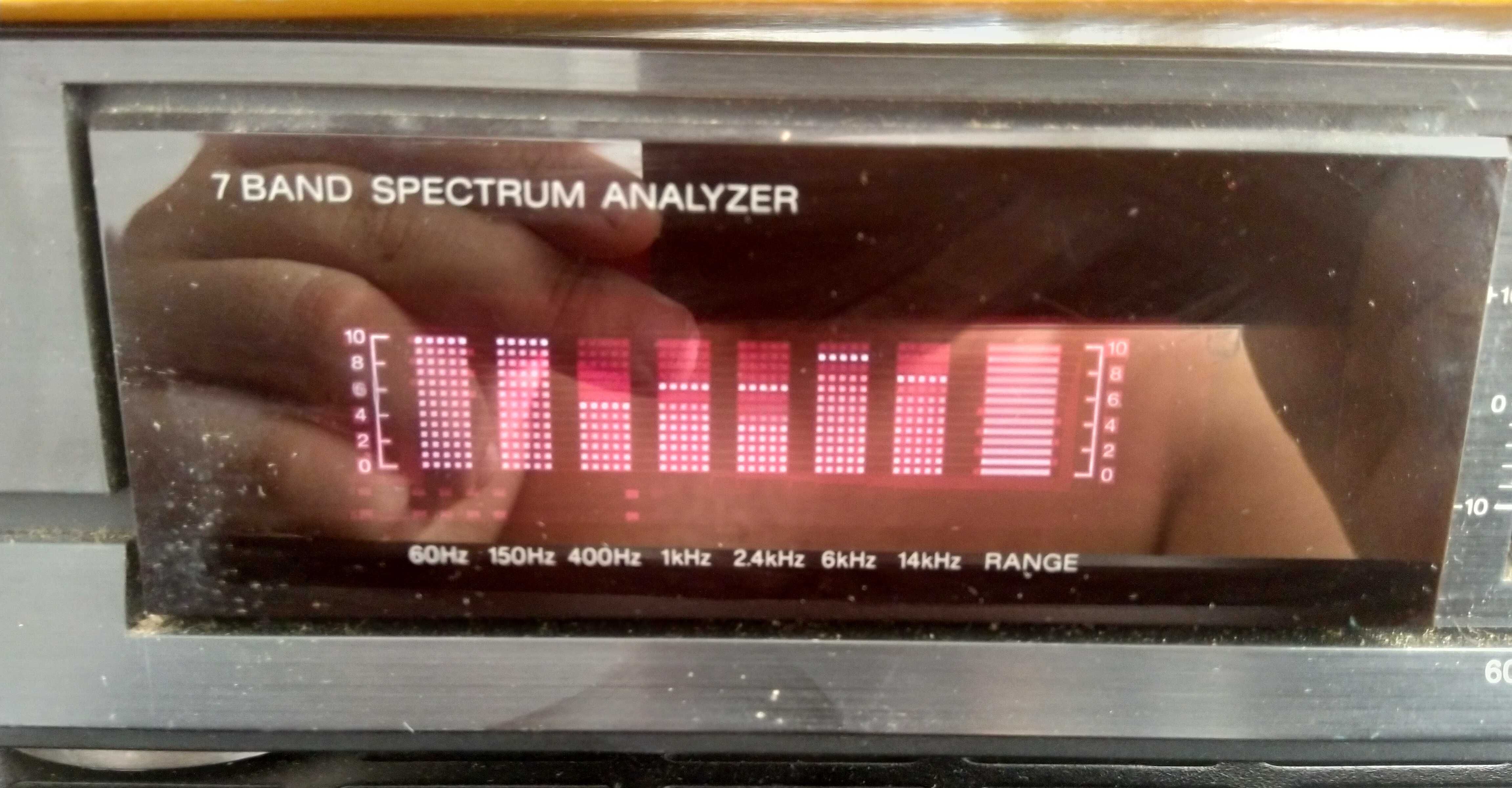 Egalizator egalizor eq Sony SEQ-310 2x7benzi, vu spectrum, Japan