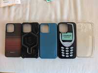 Husa/huse iPhone 14 Pro Max/15 Pro Max, folie sticla privacy