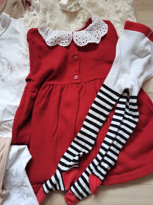 Body-uri + bluze + rochița H&M 3-6 luni