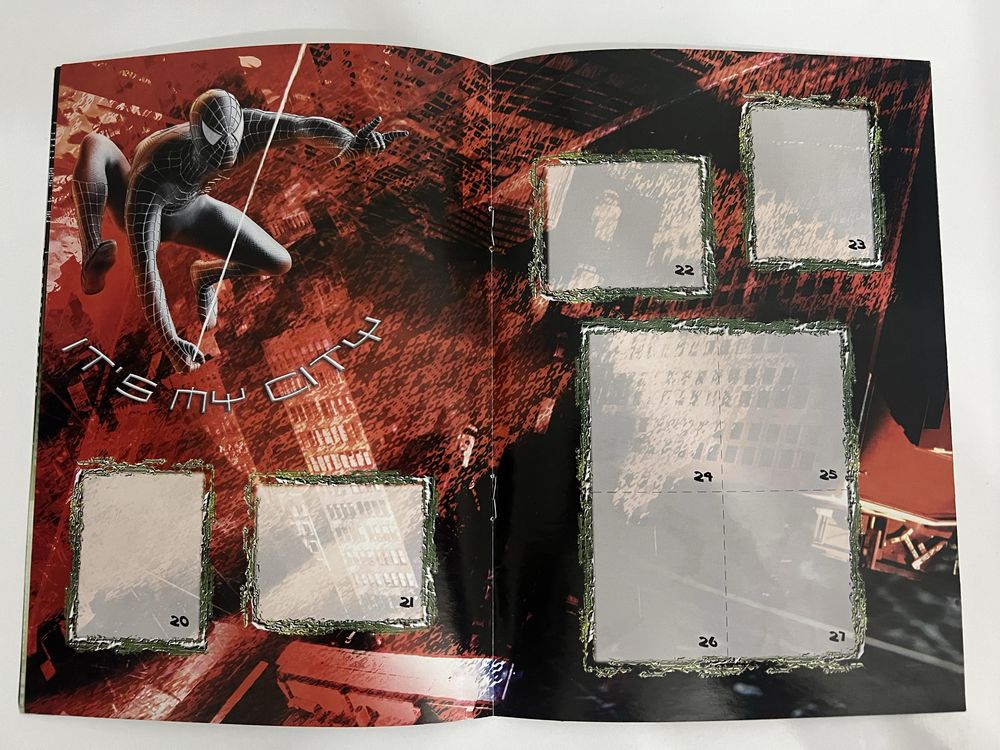 Album Spider-Man 3 Chipicao original – 2 abțibilduri, colecție Marvel