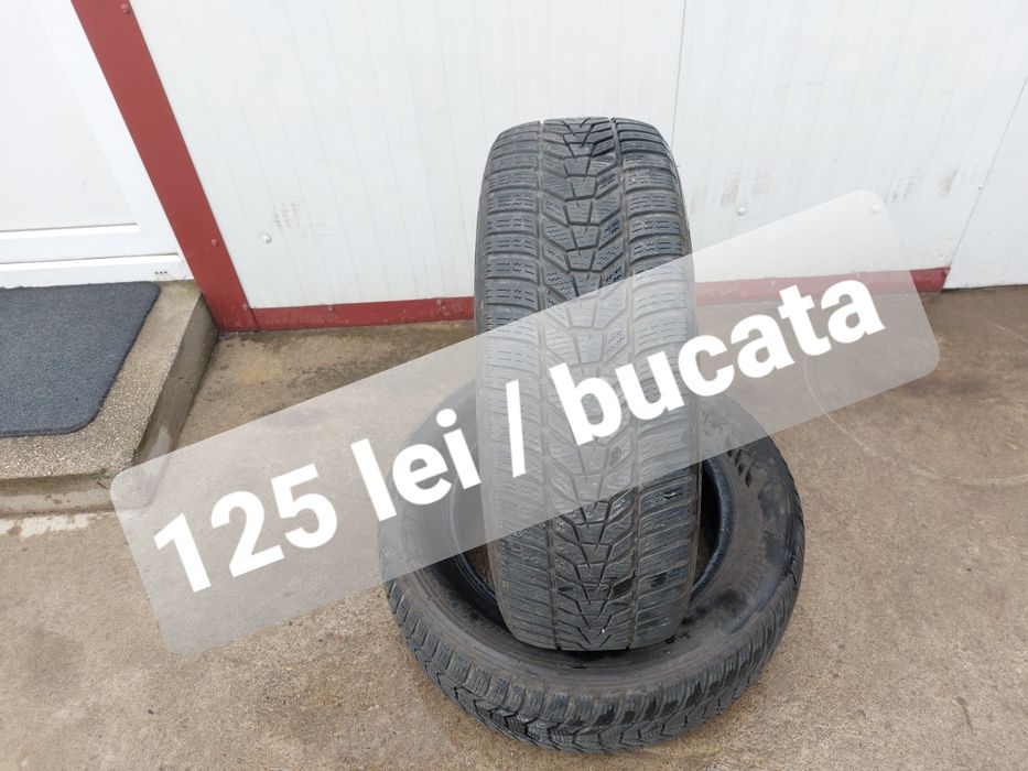 125 lei bucata! Doua anvelope M+S/IARNA 225 60 17 Hankook dot 2020