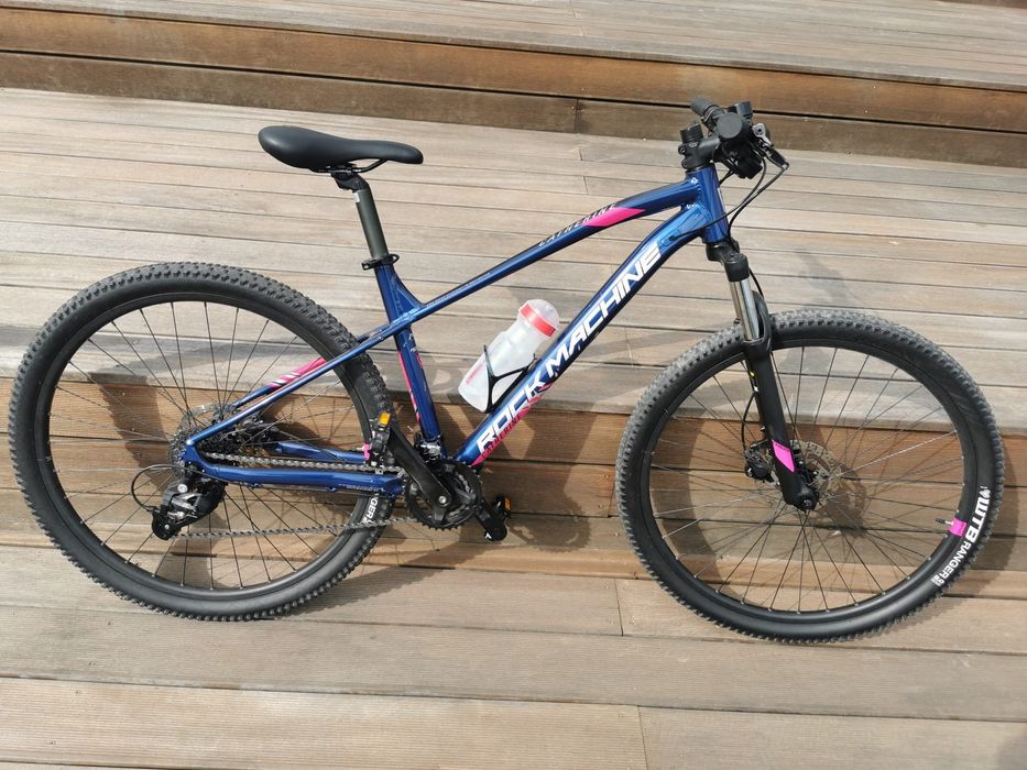 Bicicleta Rock Machine Catherine 70-27 27.5 Albastru/Roz/Argintiu