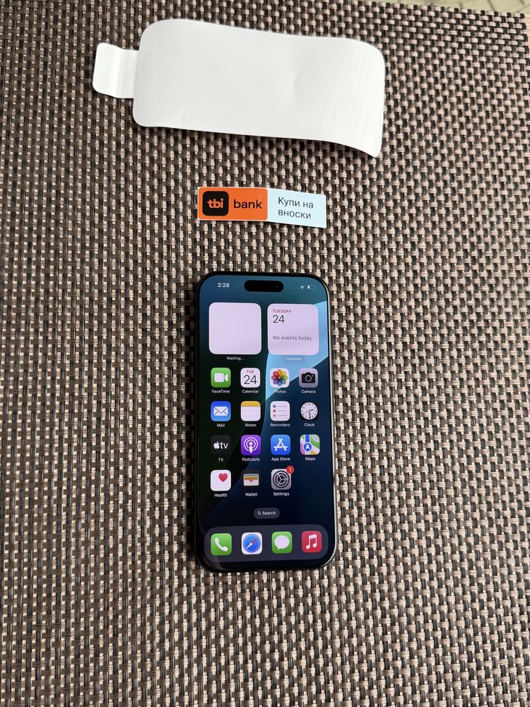 НОВ!/*ЛИЗИНГ*/ iPhone 16 Pro 128Gb Black Titanium / Айфон