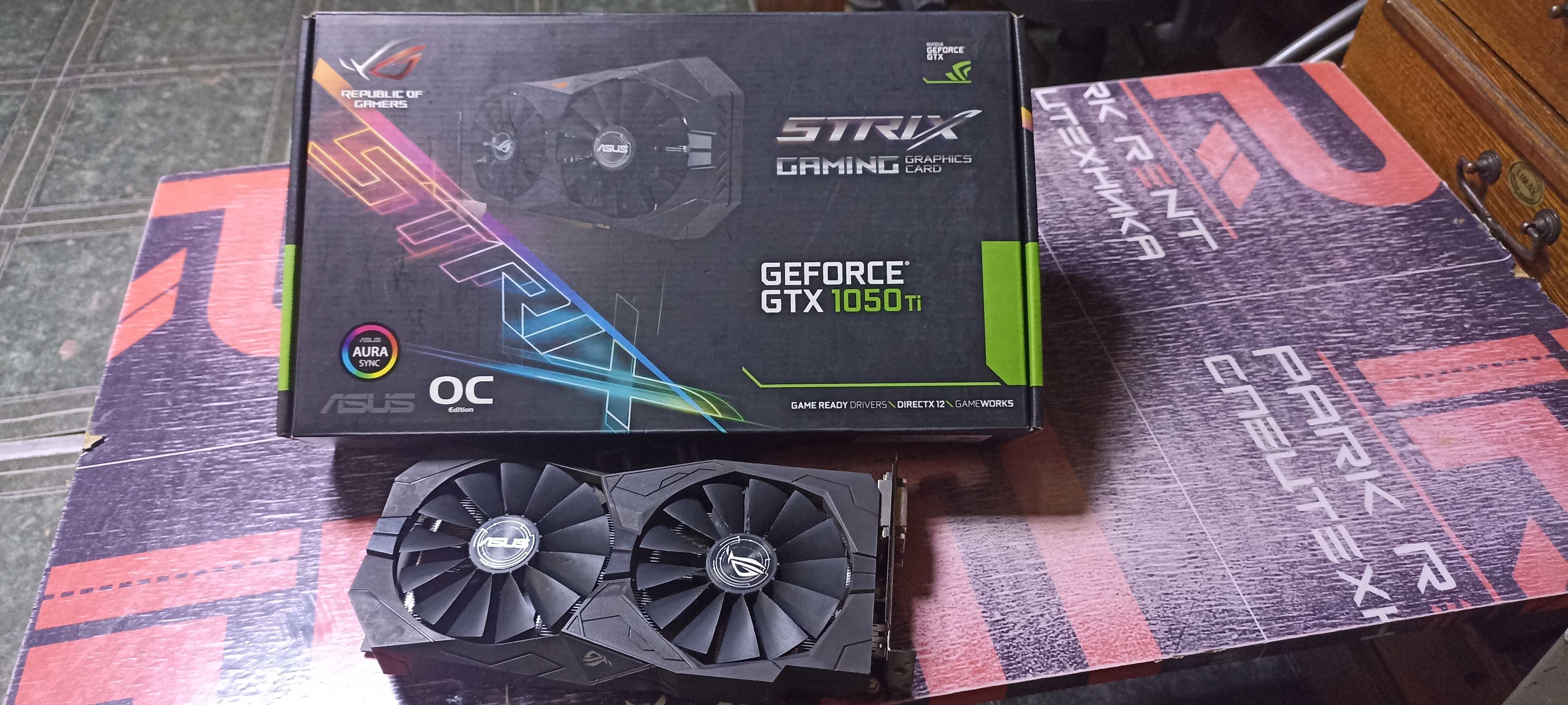 Nvidia Geforce GTX 1050Ti (strix gaming)