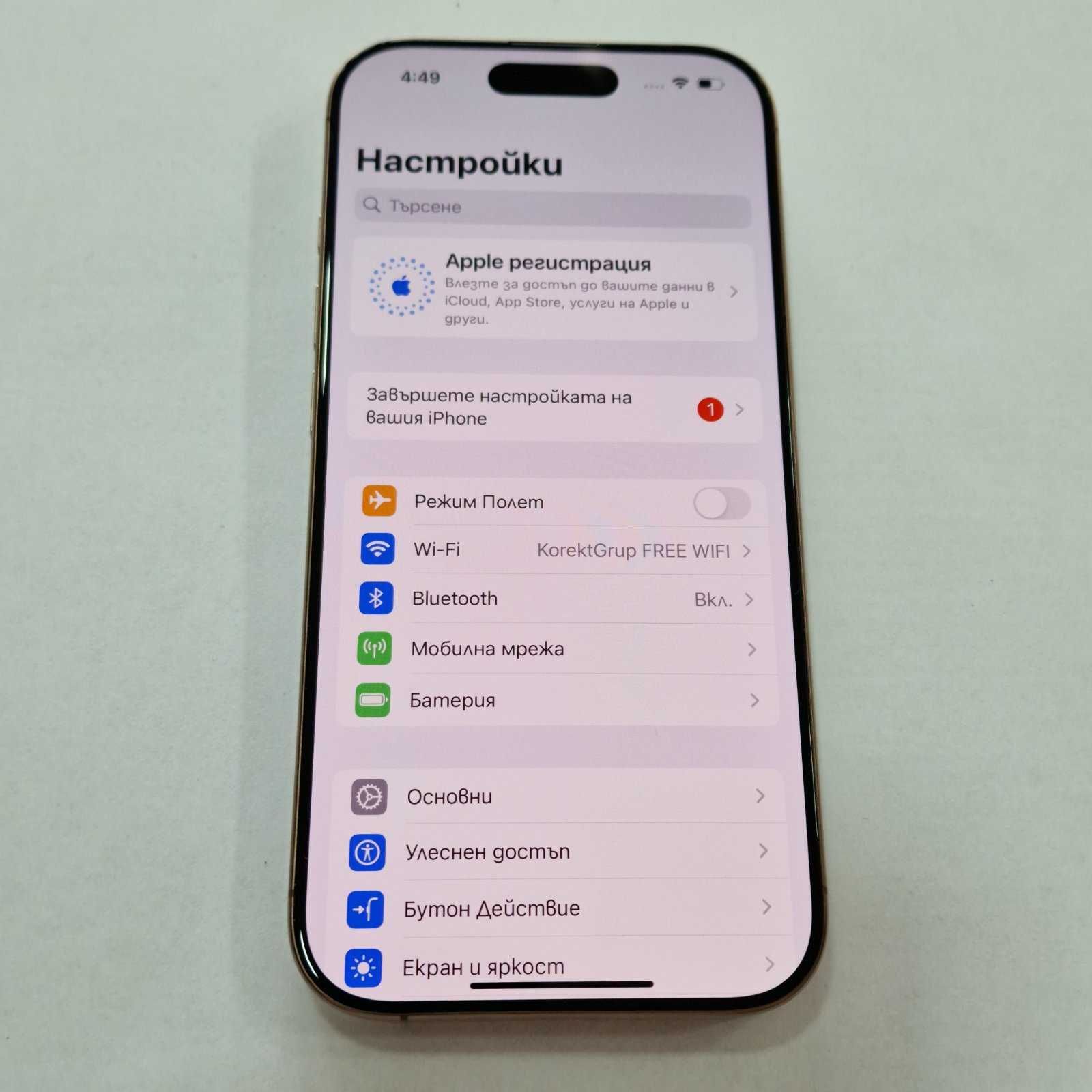 КАТО НОВ! Apple iPhone 16 Pro 128GB