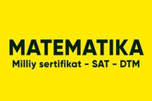 Matematika repetitor - SAT - Milliy sertifikat - DTM