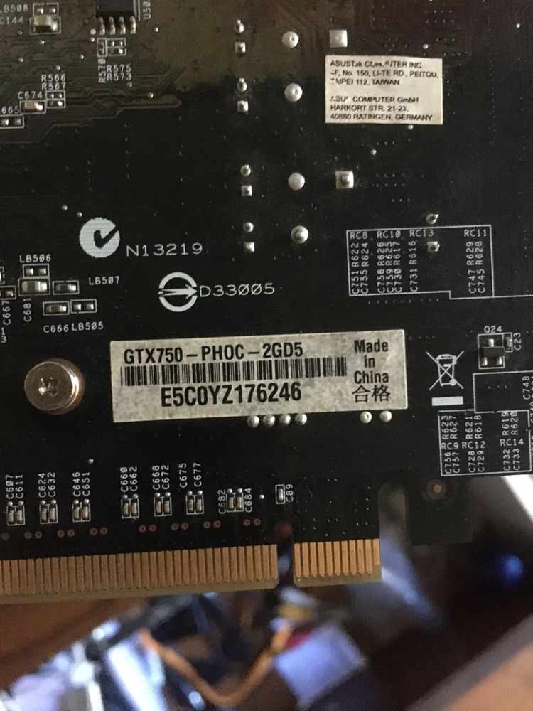 Продам видео карту GTX 750 2gb