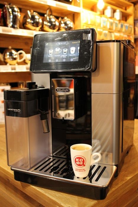 Кофемашина DeLonghi ECAM610.55.SB!  Бодрость с первого глотка!