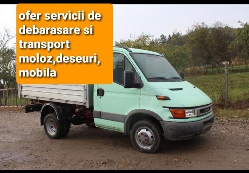 Oferim servicii complete de ridicat moloz debarasari mobiler vechi