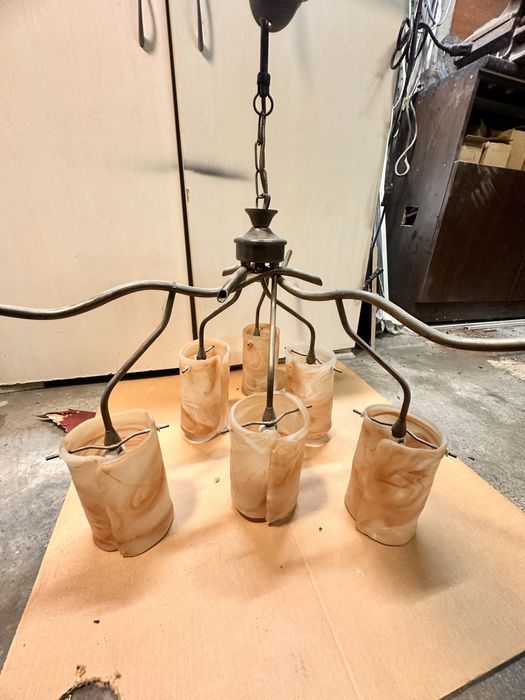 Италиански осветителни тела с венецианско стъкло