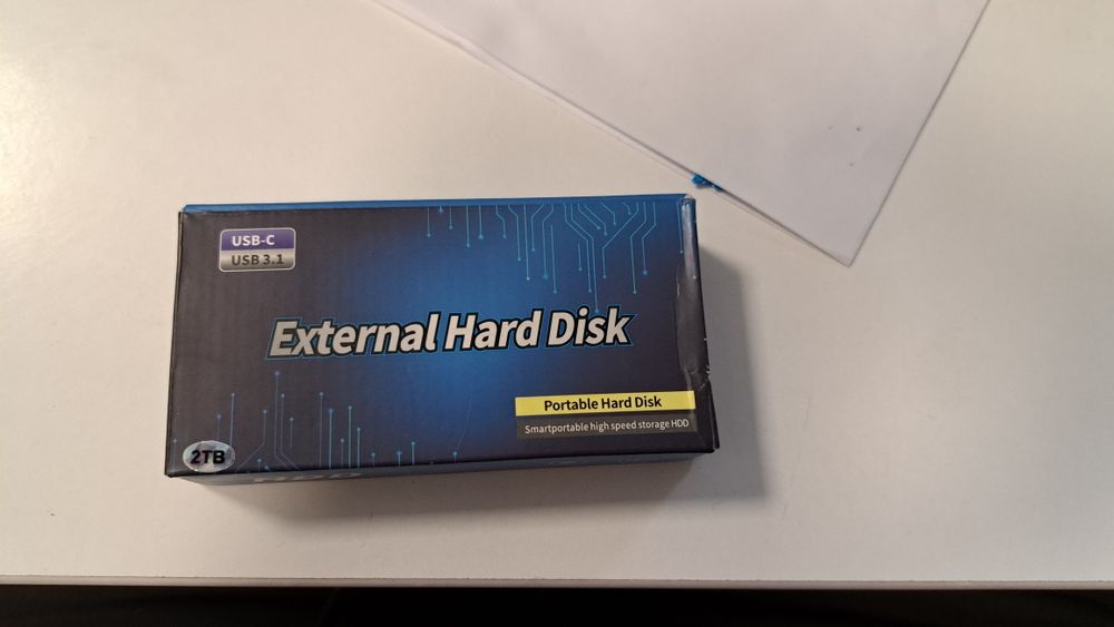 Хард диск 2 терабайта