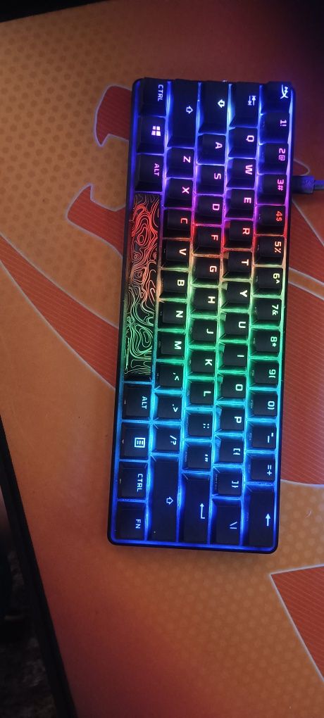 Геймърски клавиатура Hyperx alloys origins 60%
