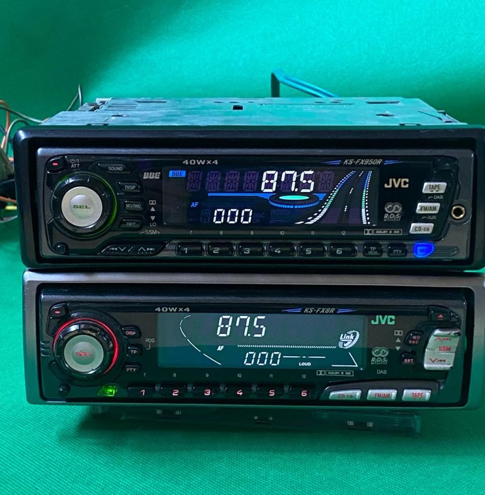 Cd player auto JVC  KS FX950R/KS FX 8R-adaptor BT Usb