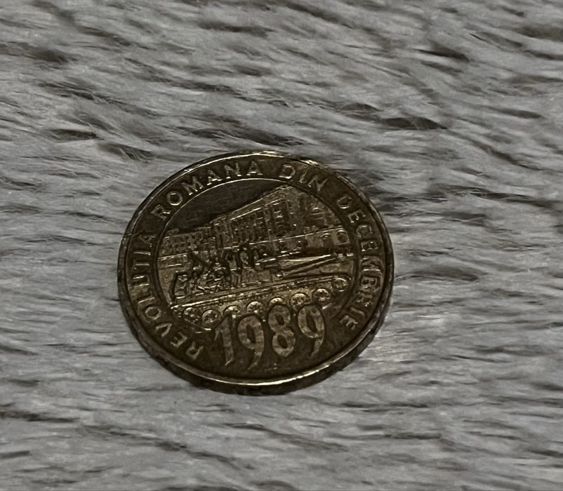 Monedă pentru colecționari. Revoluția din anul 1989