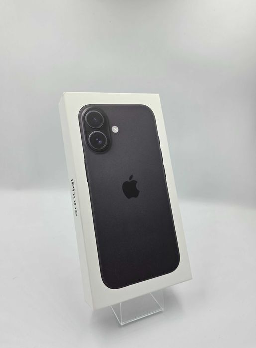 iPhone 16 Negru, 100% Baterie, 128GB, Nou/Sigilat