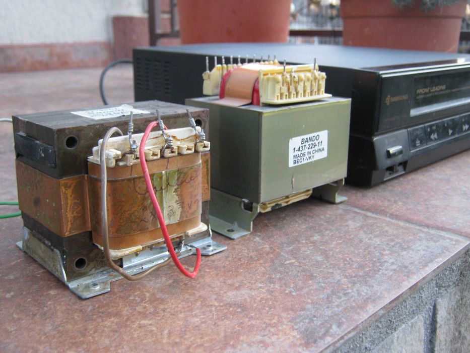 Transformator 110v Sansui 450w 2x37v,2x13v statie putere