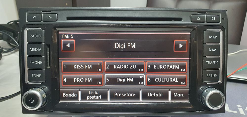 Navigatie RNS 510 pentru Touareg, T5, Limba Romana