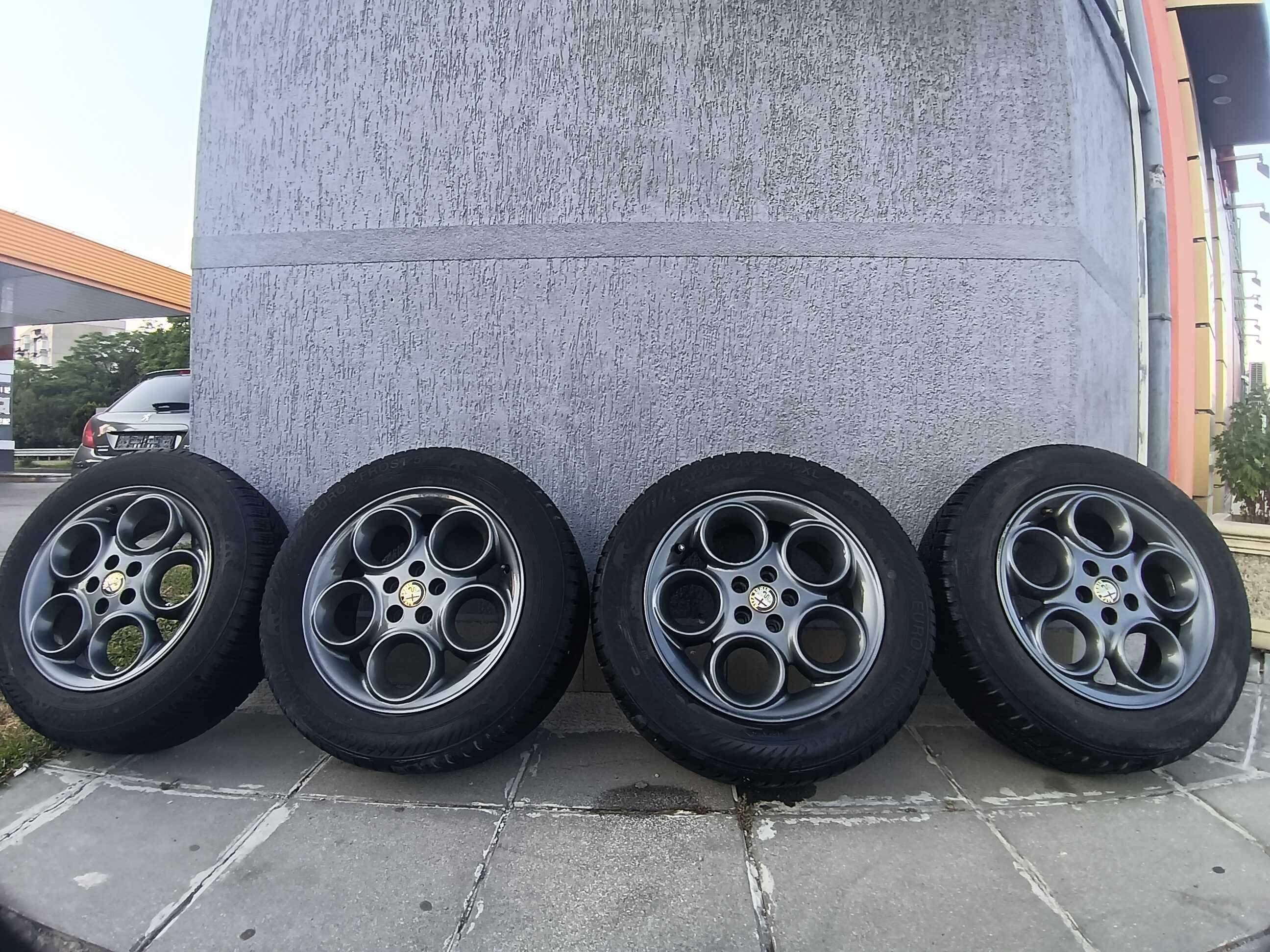 16 цола Alfa Romeo 5×110 оригинални + нова резервна гума
