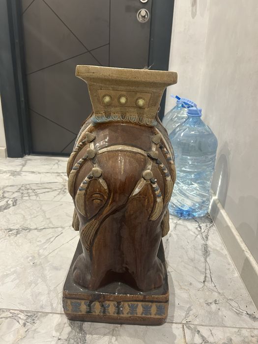 Антично керамично слонче Индия АШВАГАНДА