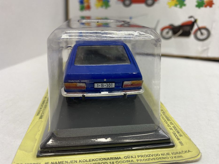 DACIA 2000 machetă auto scara 1:43(10 cm) Deagostini Masini de Legenda