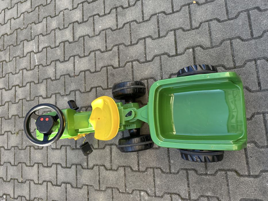 Tractoras John Deer, marca Rolly Toys