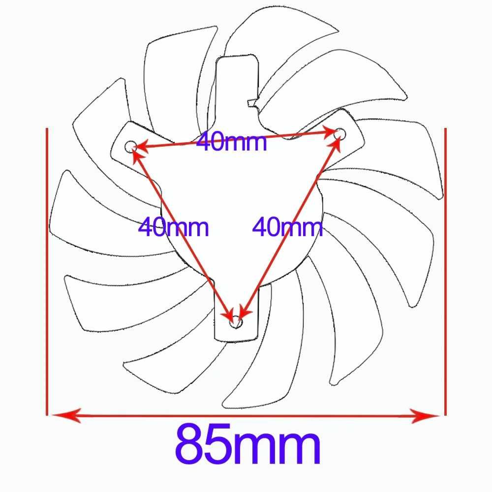 Вентилатор за видео карта PALIT RTX 2060 RTX 2070 85mm