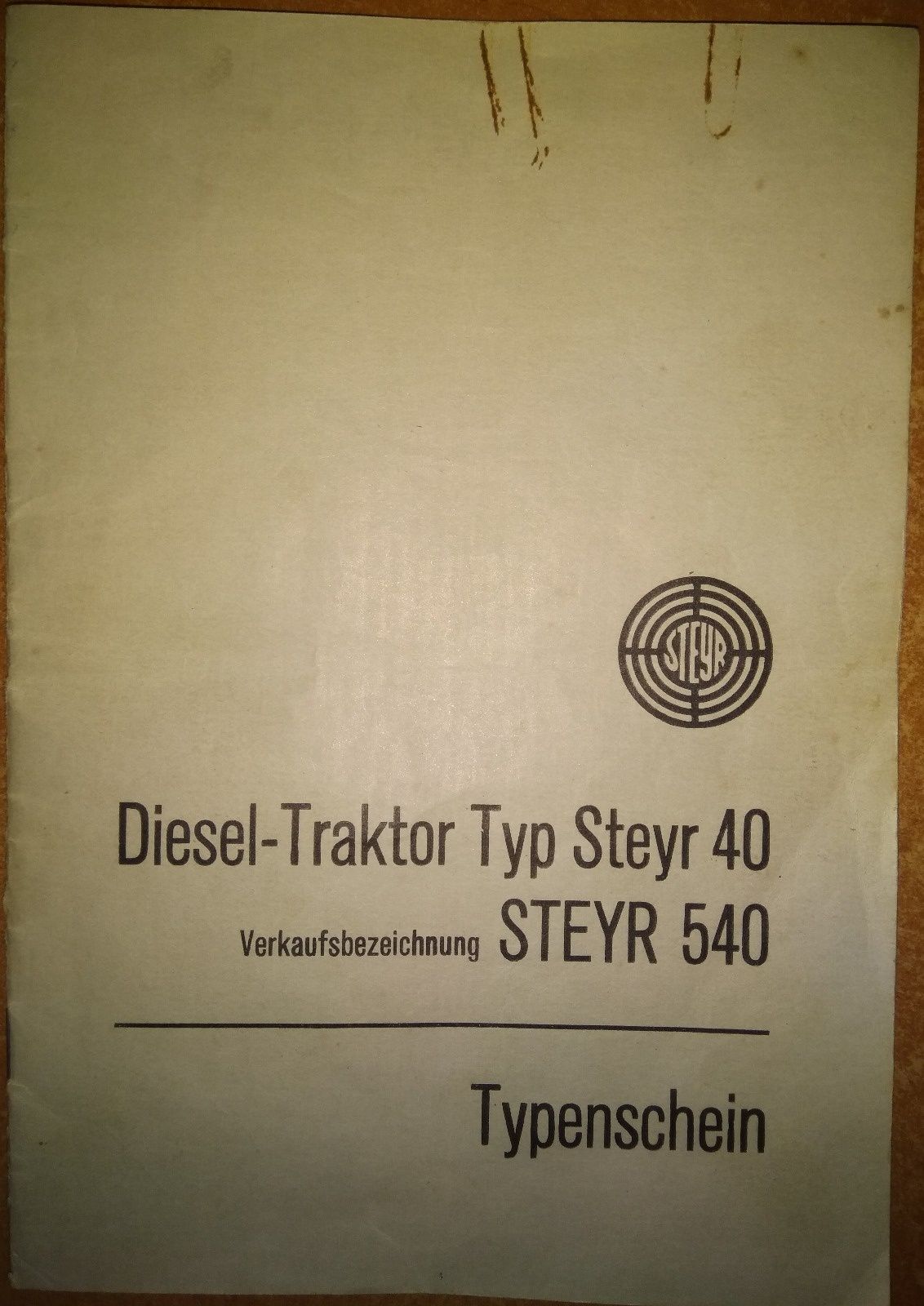 Steyr 540 în starea foarte bună.