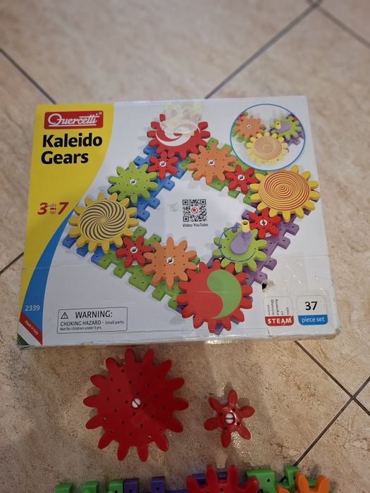 Vand joc educativ Quercetti Kaleido Gears, Roti dintate