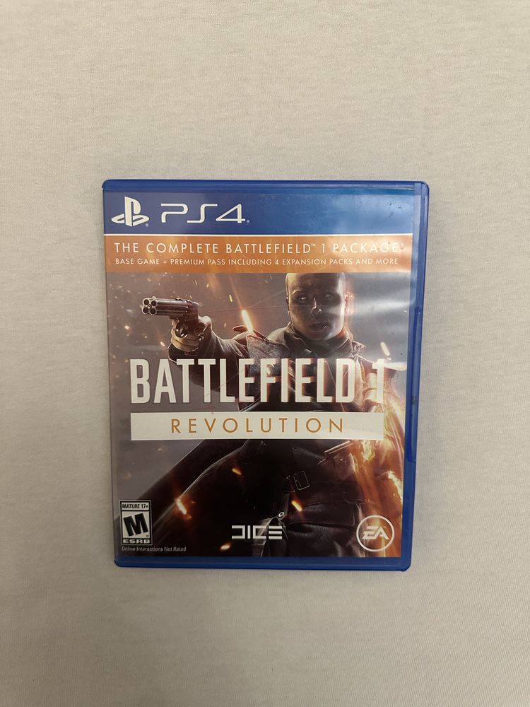 battlefield 1 диск для пс4