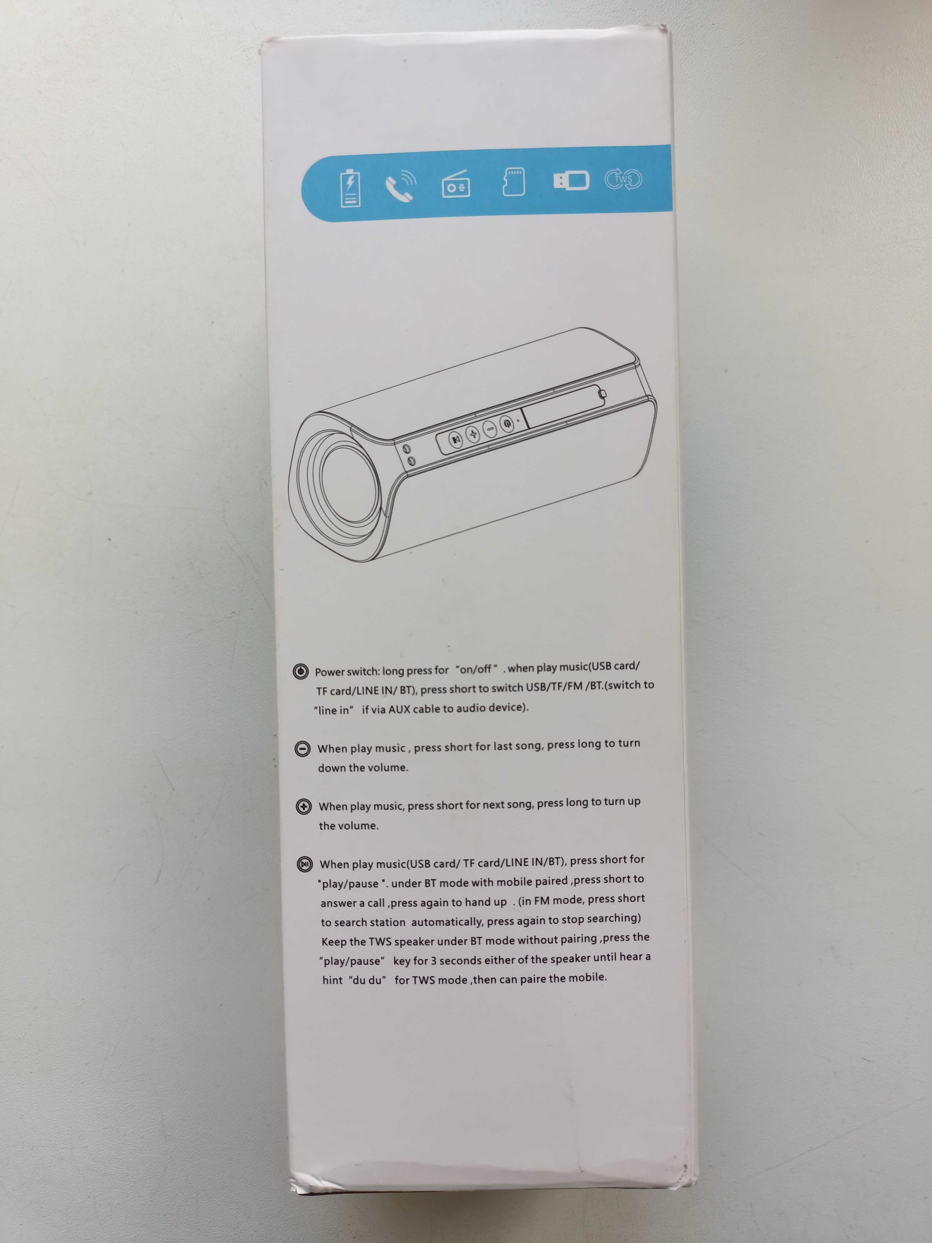 T&G PORTABLE Wireless Speaker TG531