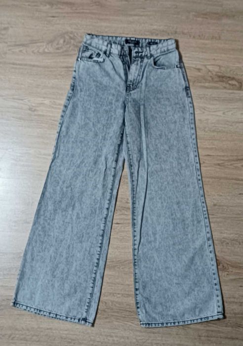 Дънки модел wide leg
