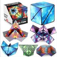 Магический куб Маgic Cube головоломка. Магнитный геометрический кубик.