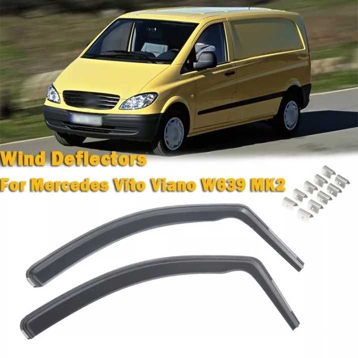 Комплект 2 броя ветробрани за Mercedes Vito / Viano W639 (2003–2014)