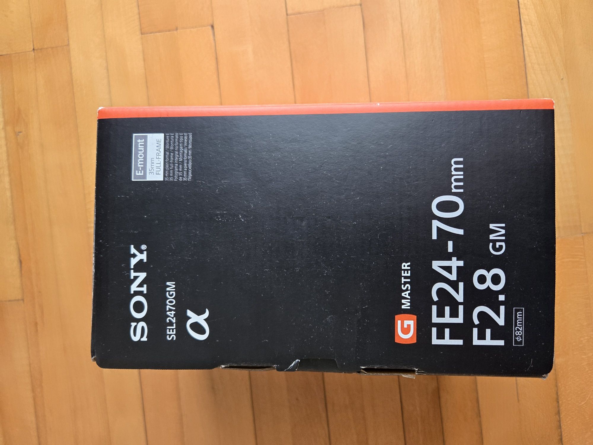 Obiectiv Sony 24-70mm F2.8 G Master Nou