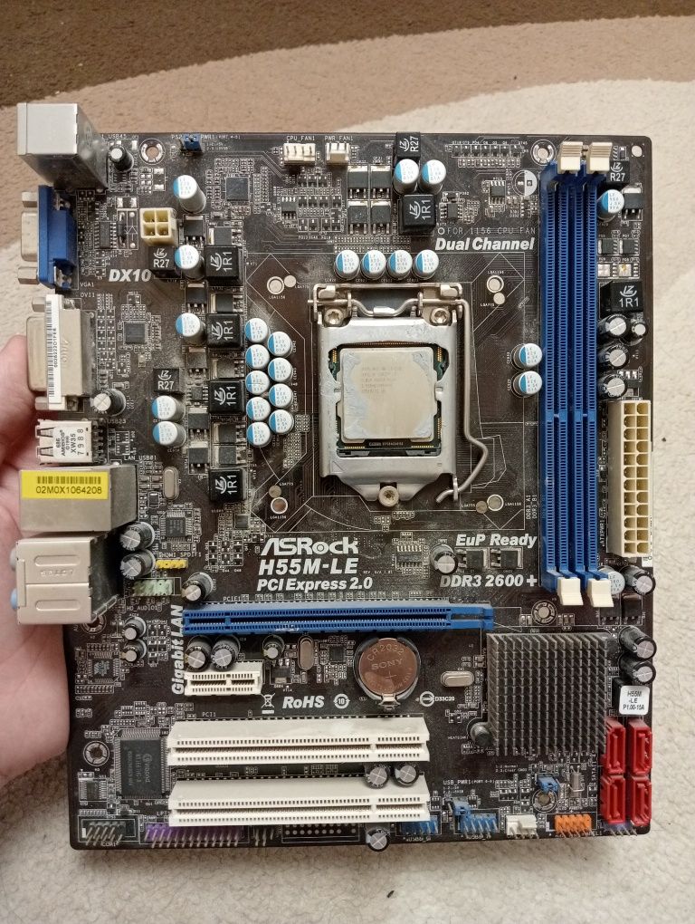 Материнская плата  Asus Rick H55m-le PCI Express 2.0