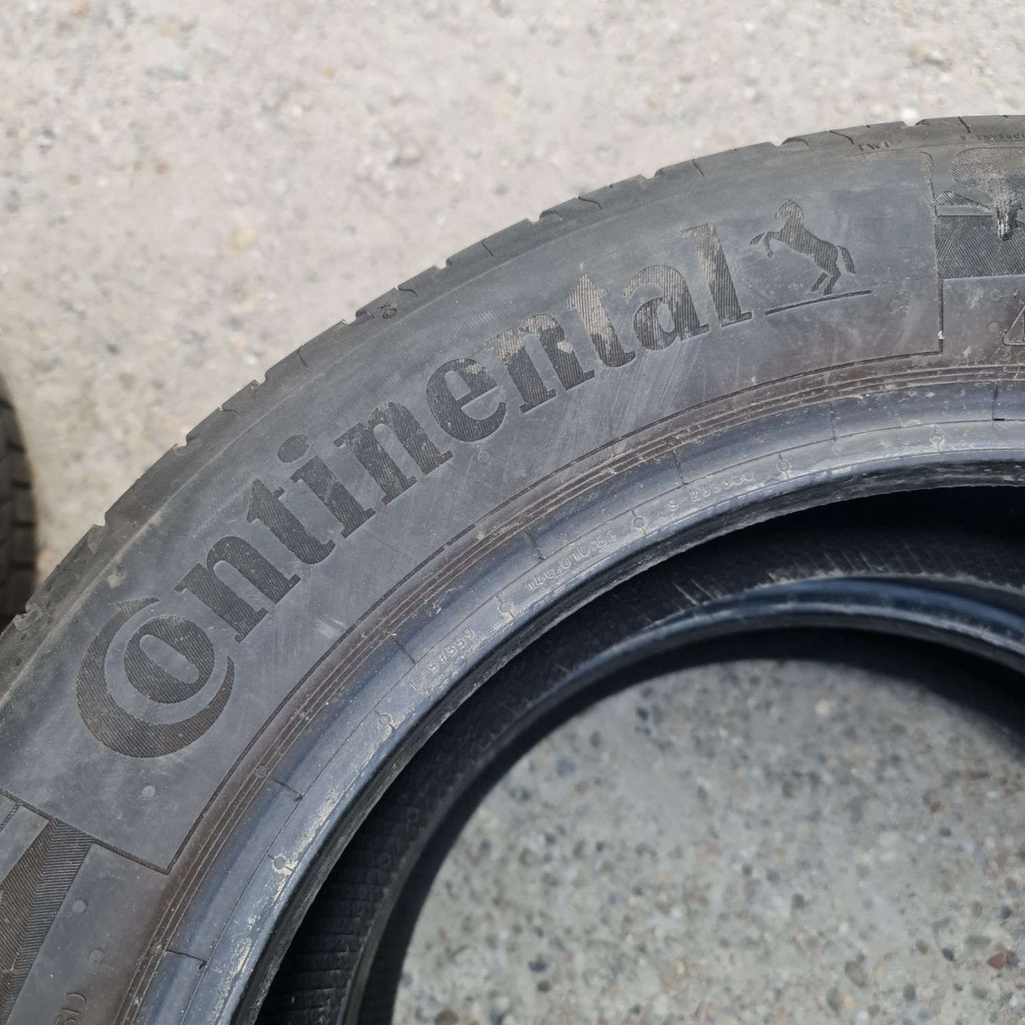 2x 205/55/17 CONTINENTAL 6.5MM 2019 Stare impecabila