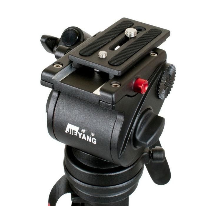 JY0506AH Fluid Tripod Head for 75MM bowl ( 6Kg ), cap video fluid !