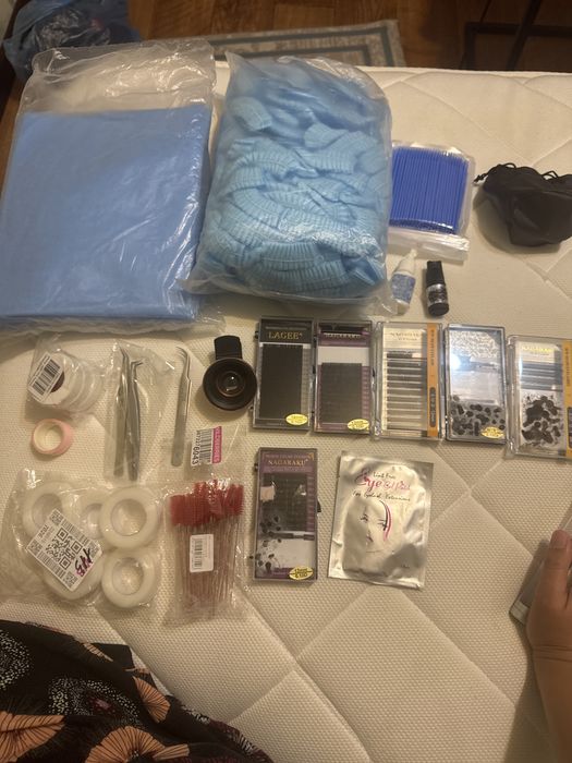 Продам все для наращивания ресниц