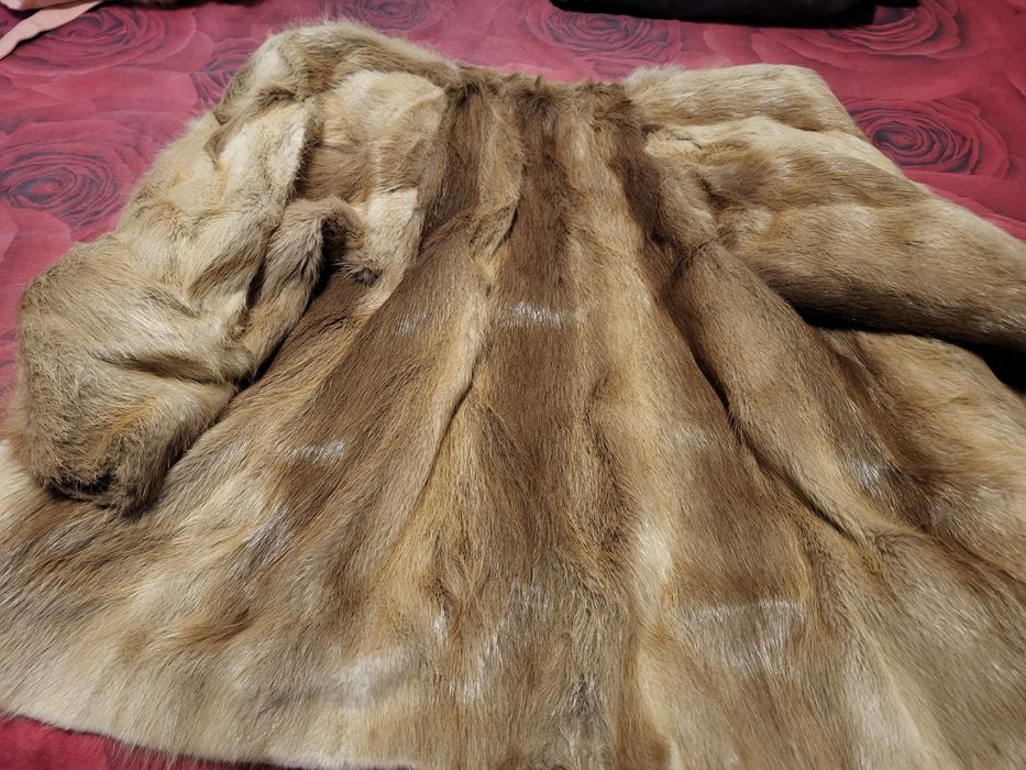 Зимно палто от лисица