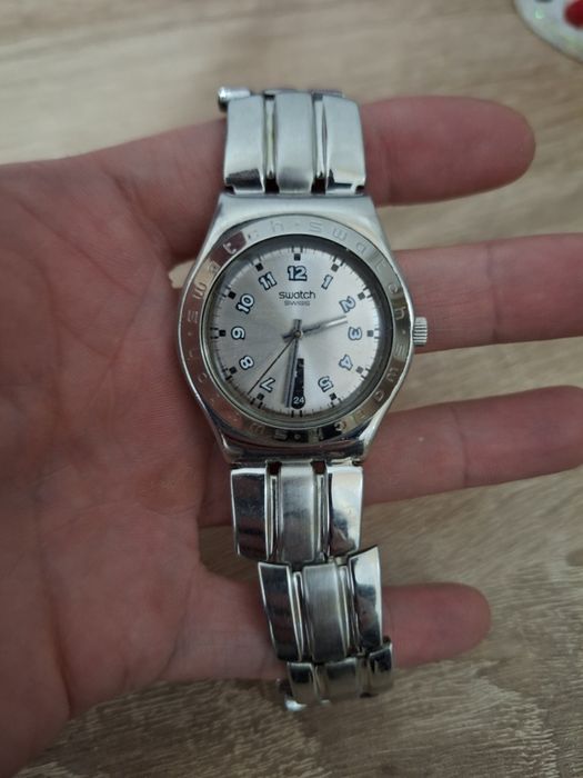 Vând ceas Montre swatch irony stainless Steel