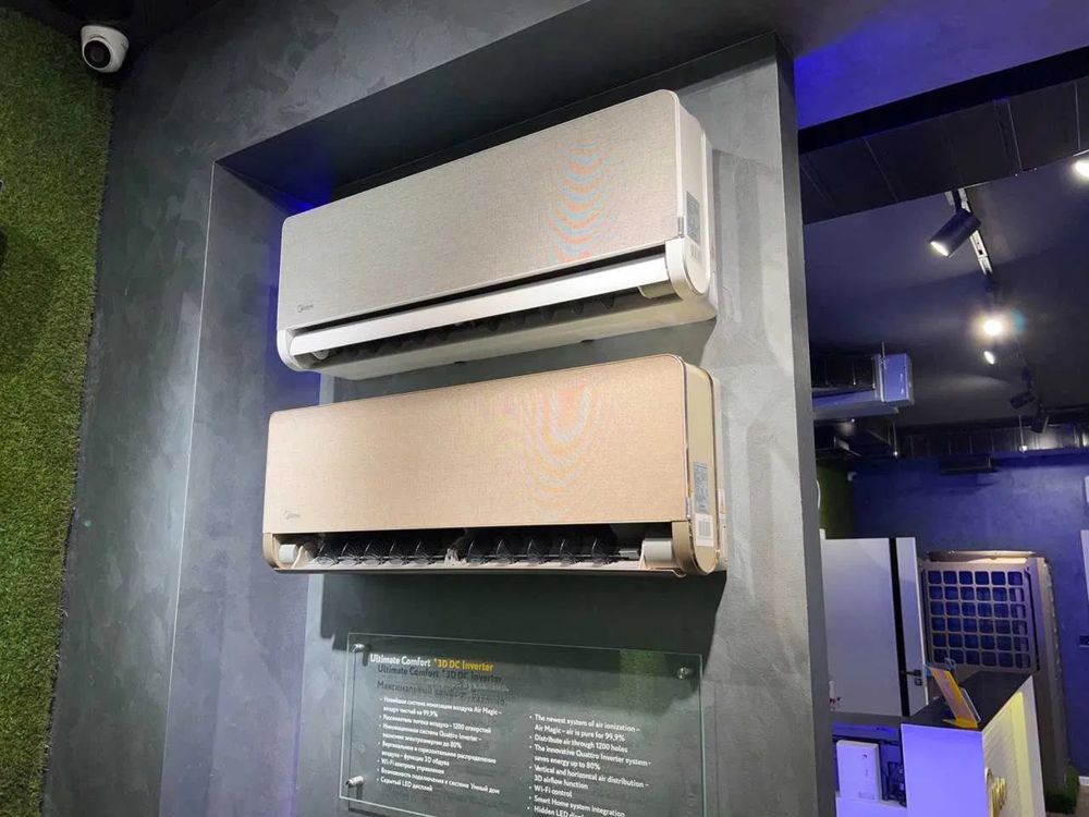 Кондиционер Midea модель LOTUS - 9,000 Btu / Инвертор / Low Voltage