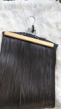 100% естествена сурова индийска коса без примеси.150 грама