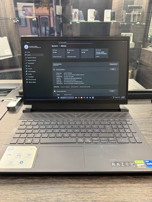 Laptop Gaming Dell G15 5530