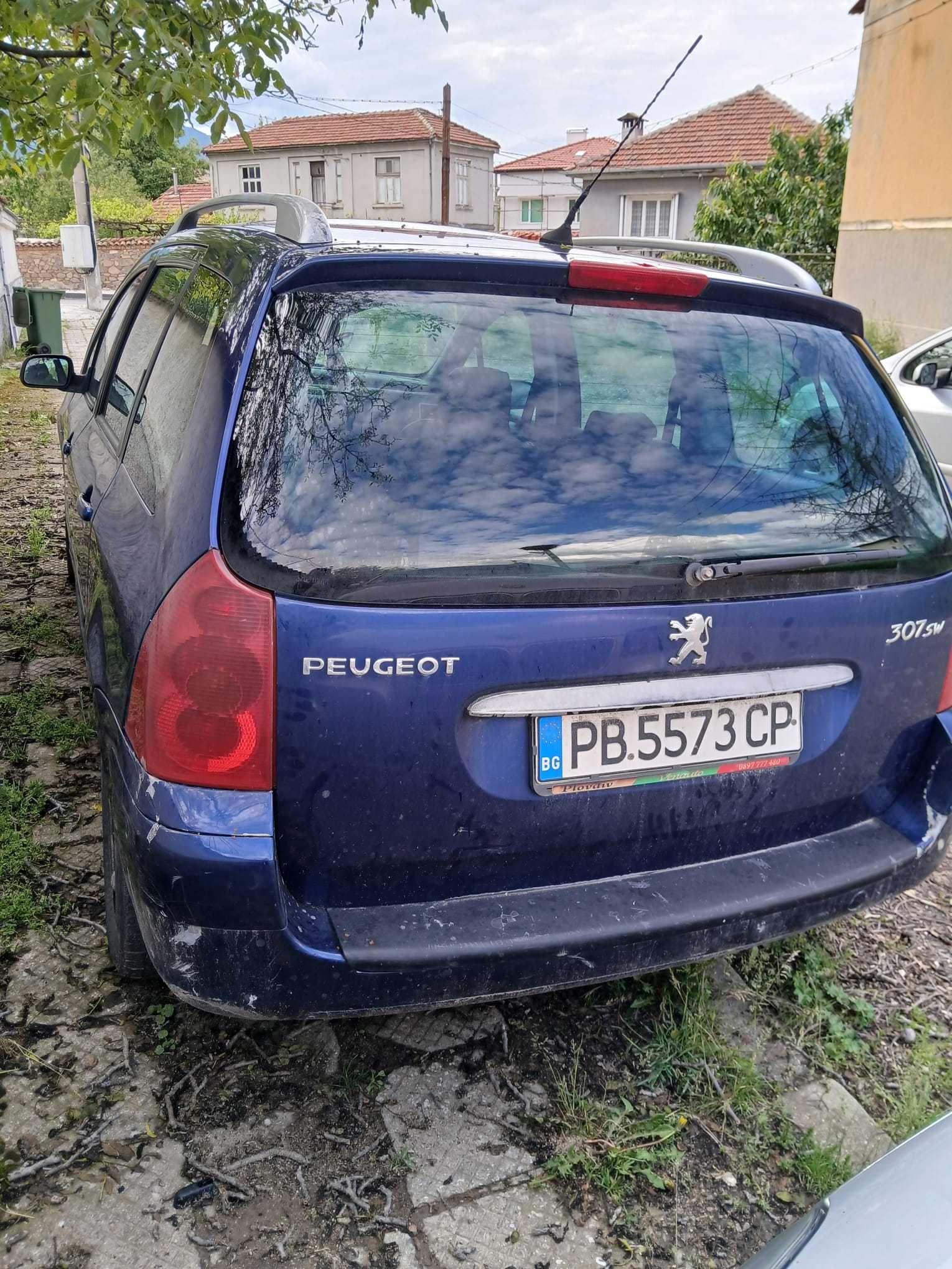 Пежо 307 sw 2000hd 107konski sili 2004 godina. На части